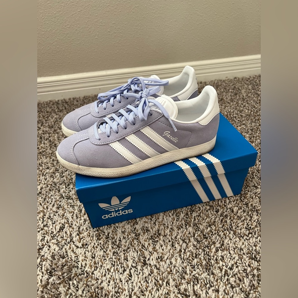 Adidas Gazelle Purple Sneakers